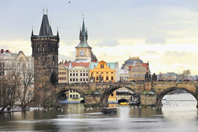 Prag, Altstadt mit Brücke