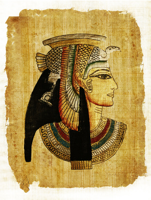 Portrait auf Papyrus